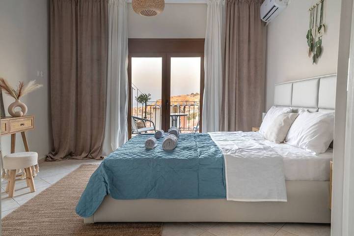Ägäis Nest | 2-Zimmer-Haus mit Schlossblick in North Aegean Islands