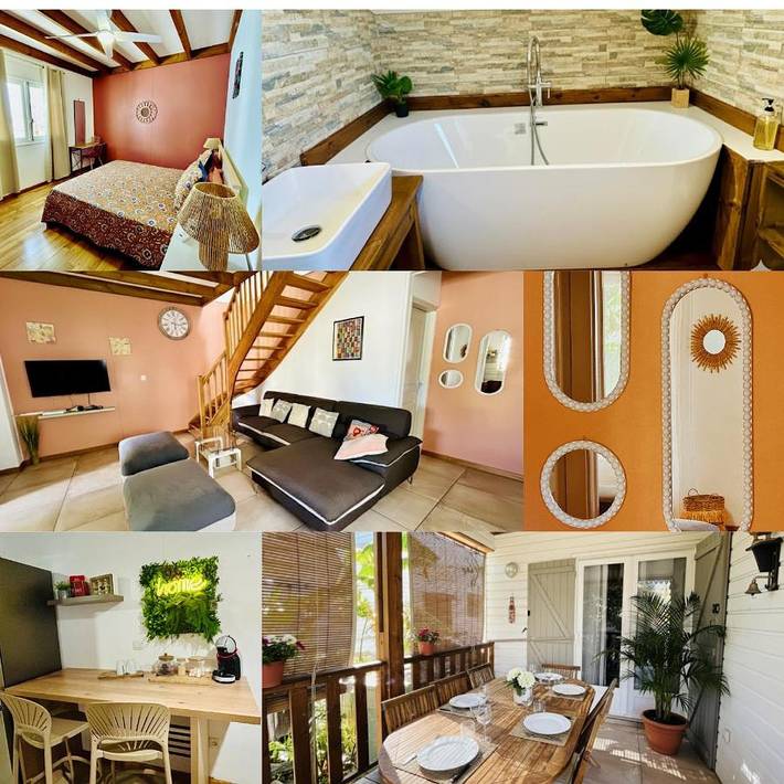 Location de vacances pour 8 personnes, avec jardin dans Plage de la Saline - 2