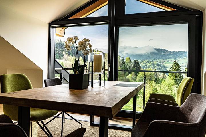 Ferienwohnung für 4 Personen, mit Balkon in Oberstaufen
