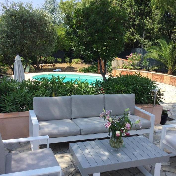 Villa pour 8 personnes, avec jardin ainsi que vue et piscine dans Boulouris - 3