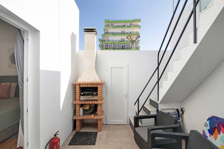 Hel lejlighed, Apartment "Telmus Villa Rc D" with Shared Terrace & Wi-Fi in Monte Gordo, Faro Distrikt