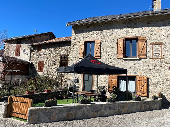 Gîte pour 6 personnes à Orgeix