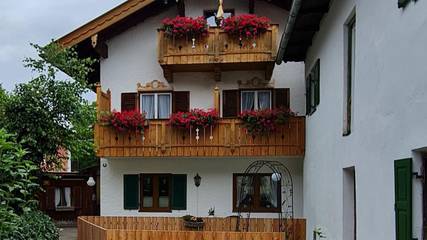 Cottage pour 3 personnes, avec balcon à Mittenwald