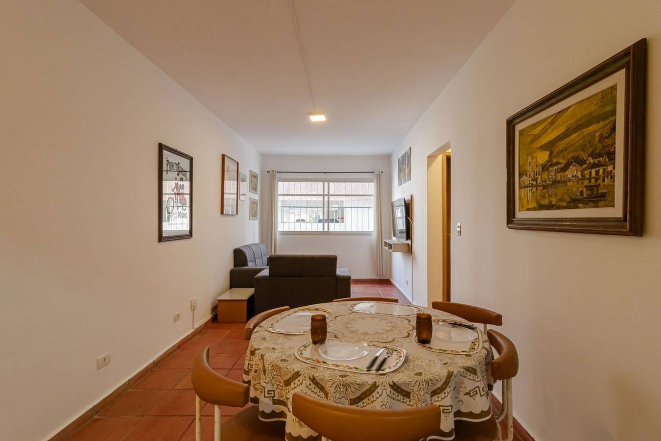 Ganze Wohnung, Apto p/ 6 pessoas a 400m da Praia das Pitangueiras in Guarujá, Baixada Santista