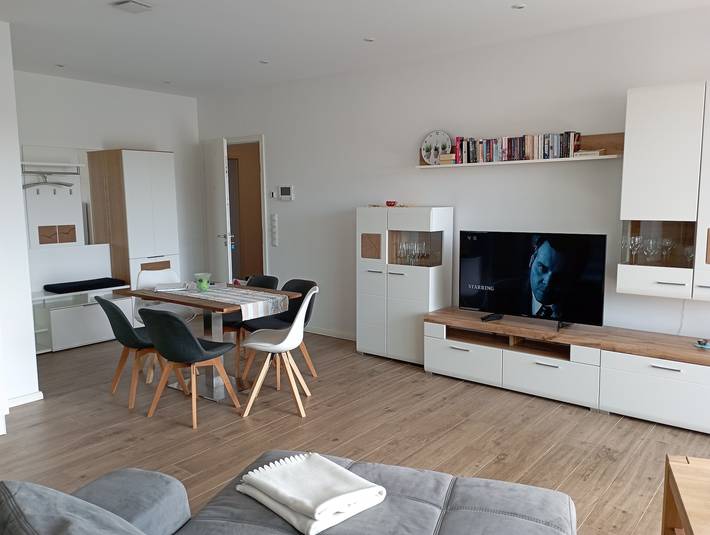 Ferienwohnung für 4 Personen, mit Sauna und Seeblick sowie Balkon am Fleesensee - 4
