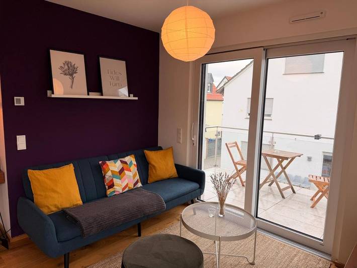 Gîte pour 2 personnes, avec balcon à Worms (Allemagne)