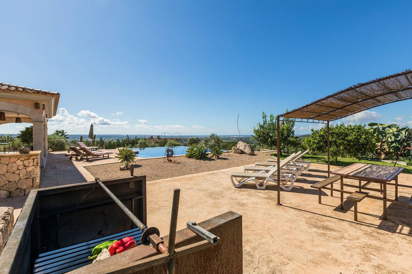 Villa für 8 Personen mit Pool in Puntiró, Palma