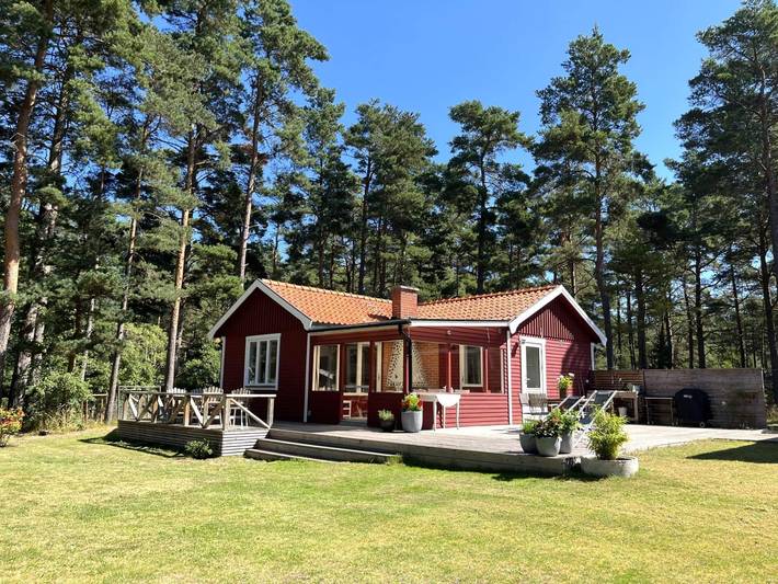 Ferienhaus für 6 Personen, mit Garten und Balkon, kinderfreundlich in Yngsjö