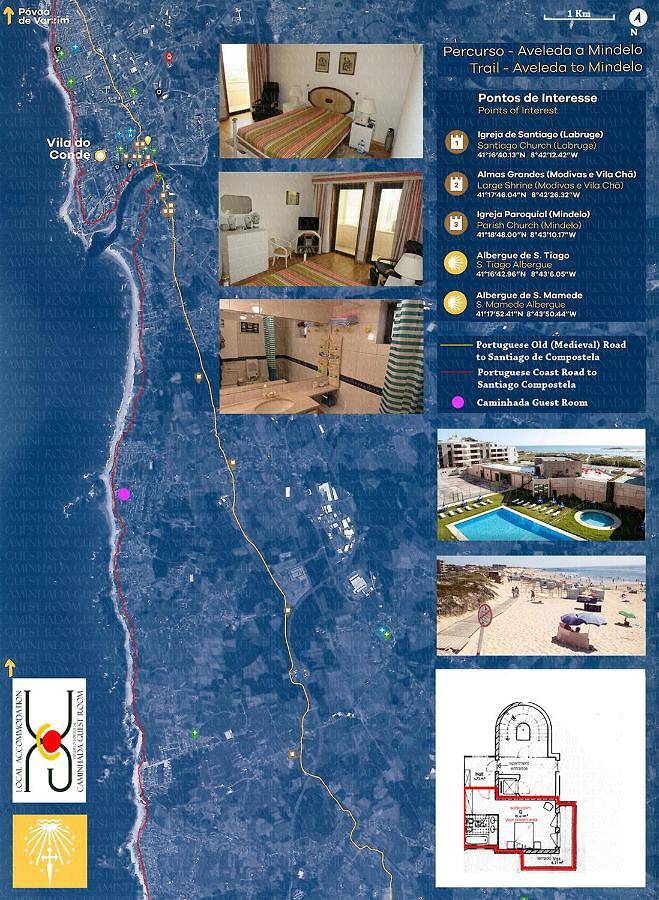 Appartement entier, Caminhada Guest Room in Mindelo, District de Porto