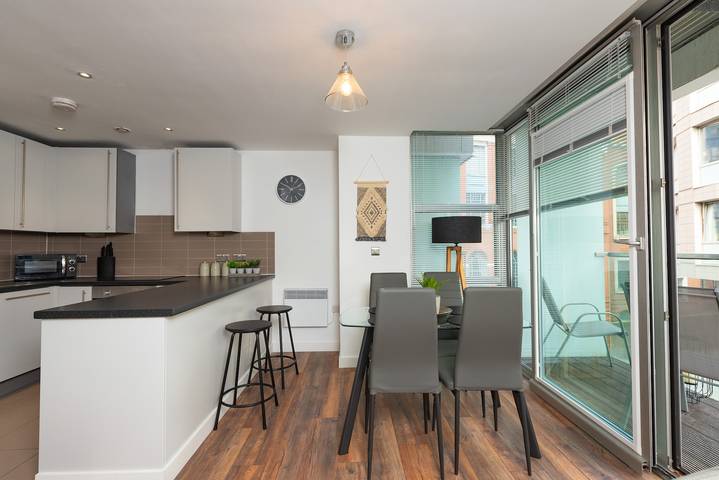 Apartamento para 4 personas, con balcón en Liverpool