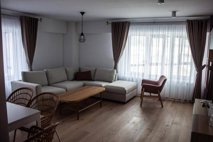 Appartement de vacances pour 4 personnes, avec Balcon ainsi que Terrasse et Vue