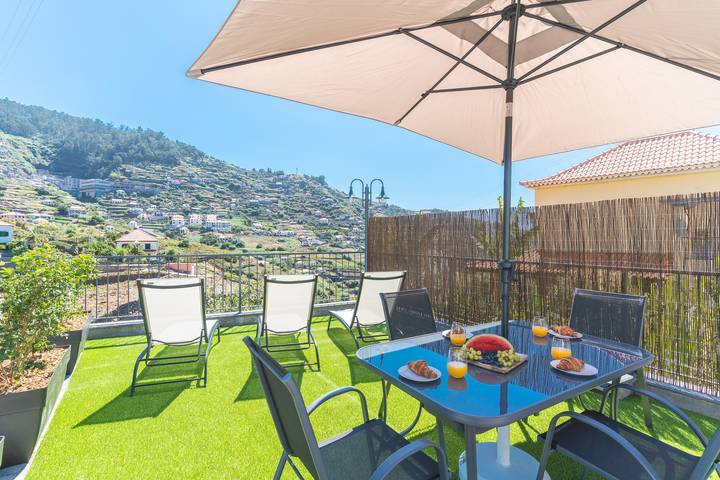 Apartamento de férias para 4 pessoas, com varanda em Ribeira Brava