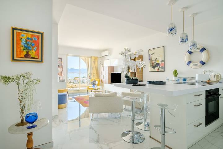 Appartamento intero, Appartamento "Palais Isabelle" con vista mare e terrazza, a due passi dalle spiagge di Cannes in Cannes, Costa mediterranea (Francia)