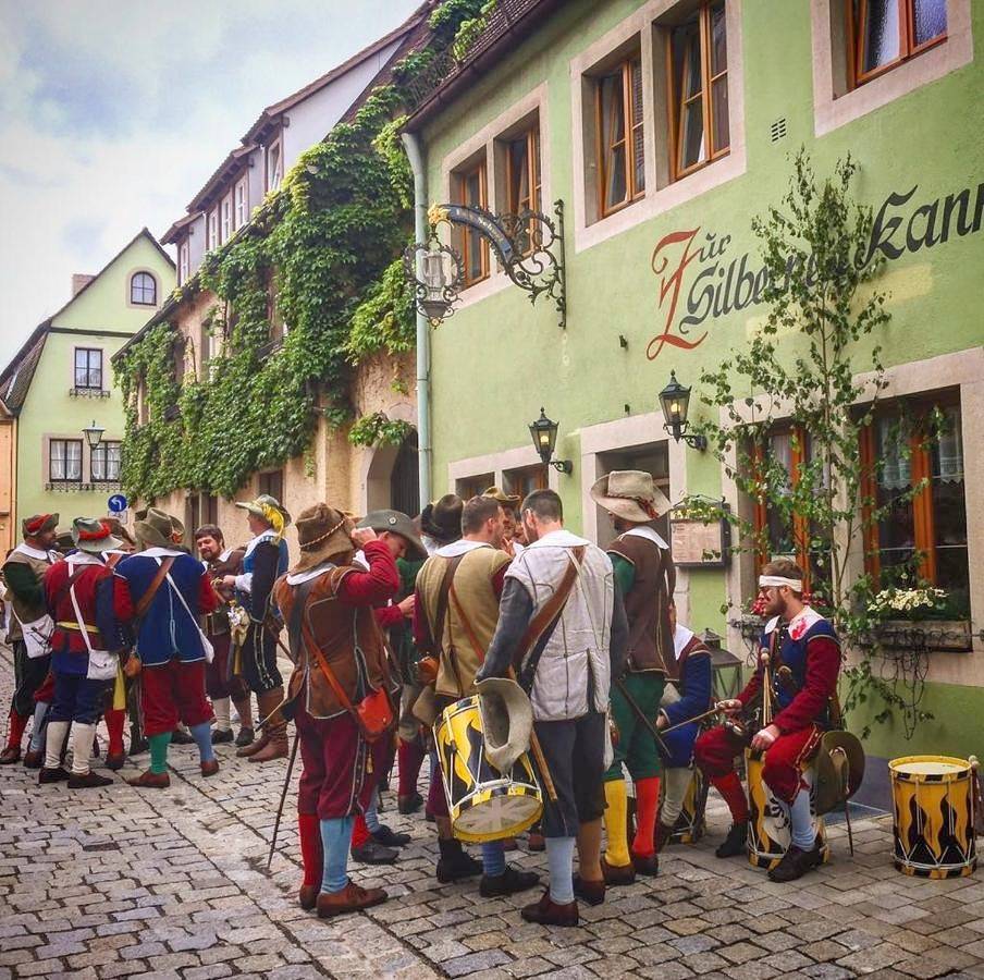 Ferienwohnungen Monteurzimmer zur Silbernen Kanne in Rothenburg ob der Tauber, Vallée de la Tauber