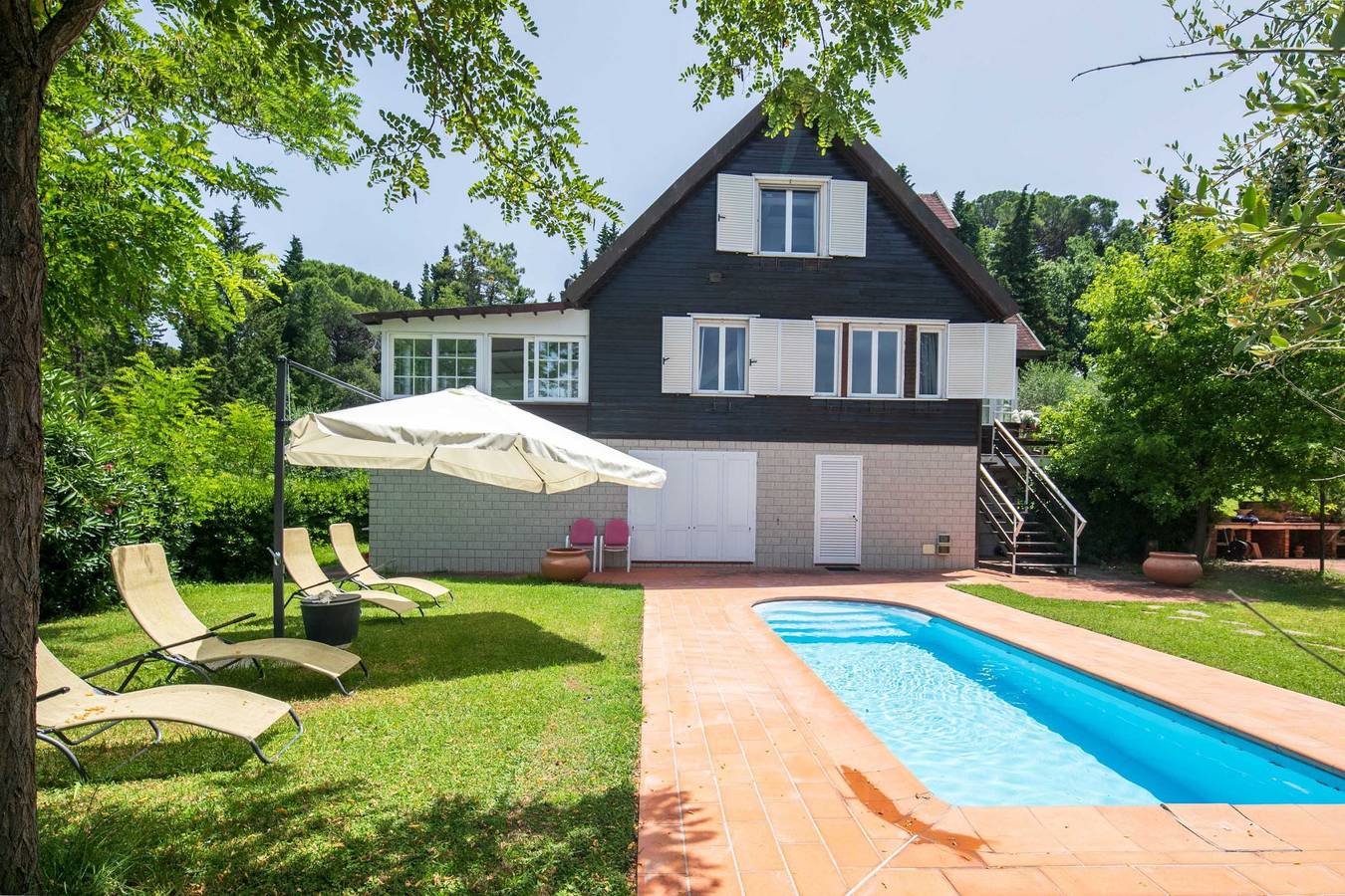 Villa pour 6 personnes avec balcon in Montespertoli, Province de Florence