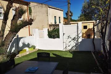 Gîte pour 4 personnes, avec jardin à Balaruc-le-Vieux