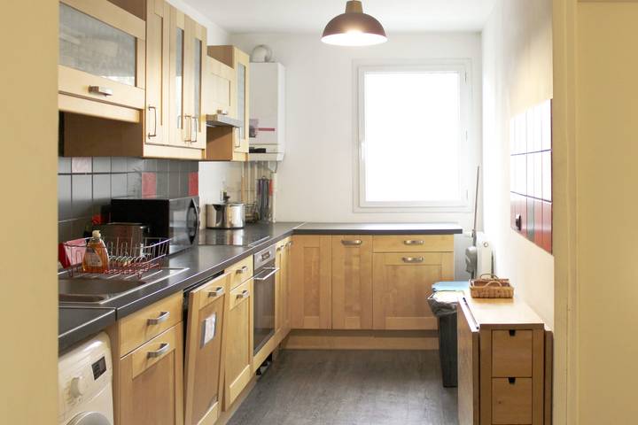 Gîte pour 6 personnes, avec balcon, adapté aux familles à Aubervilliers - 4