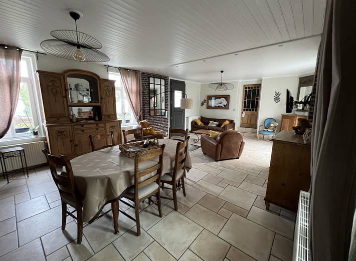 Gîte pour 8 personnes, avec jacuzzi ainsi que jardin et terrasse, animaux acceptés dans le Pas-de-Calais - 4