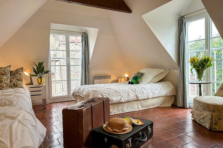 Location de vacances pour 4 personnes, avec Jacuzzi et Jardin à Quesnoy-le-Montant - 4