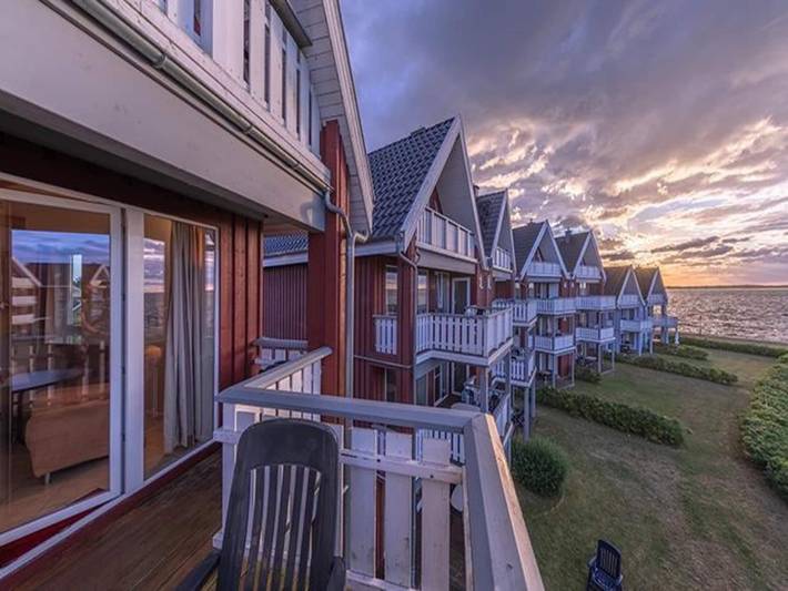 Ferienpark für 6 Personen, mit Balkon und Sauna in Rechlin
