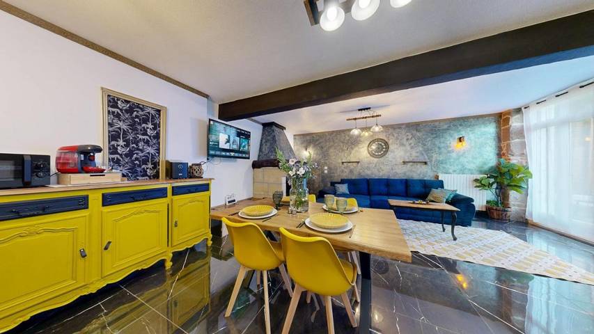 Gîte pour 6 personnes, avec jardin ainsi que jacuzzi et sauna à Lissac-sur-Couze - 3