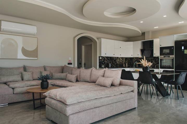 Villa für 6 Personen mit Balkon in Katastari, Alykes