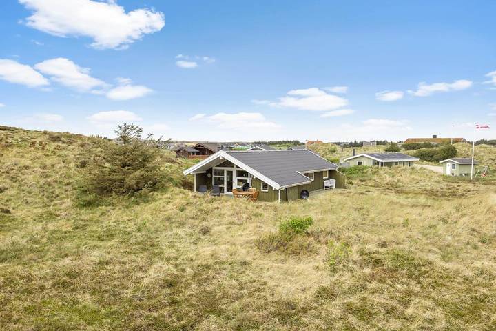 Ferienhaus für 4 Personen, mit Balkon/Terrasse und Ausblick in Haurvig
