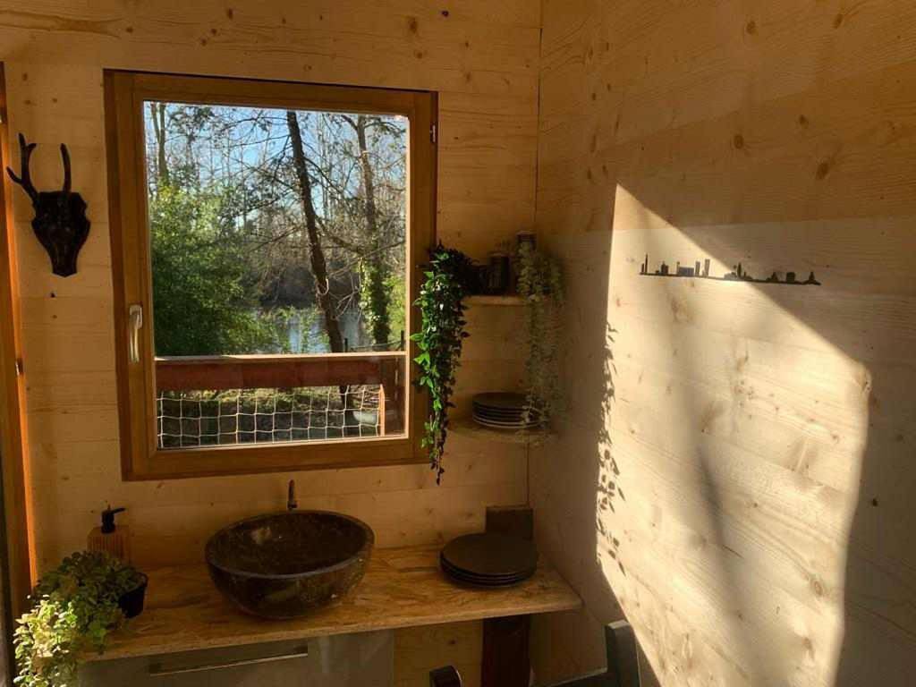 La cabane des bords d'Ariège in Grépiac, Lauragais