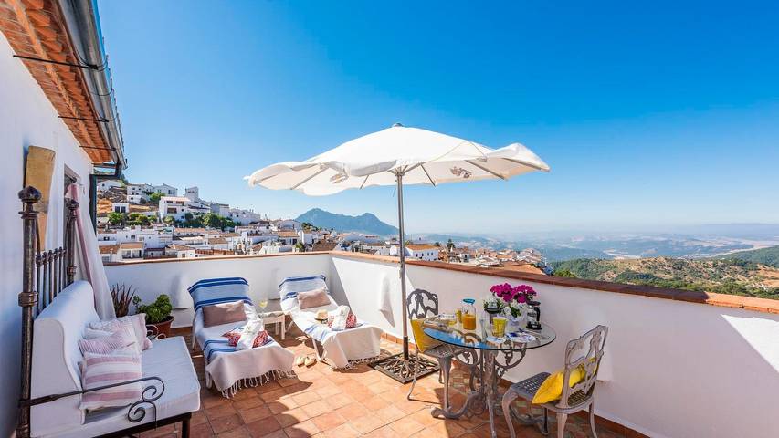 Chalet para 2 personas, con piscina y balcón/terraza en Serranía de Ronda - 3