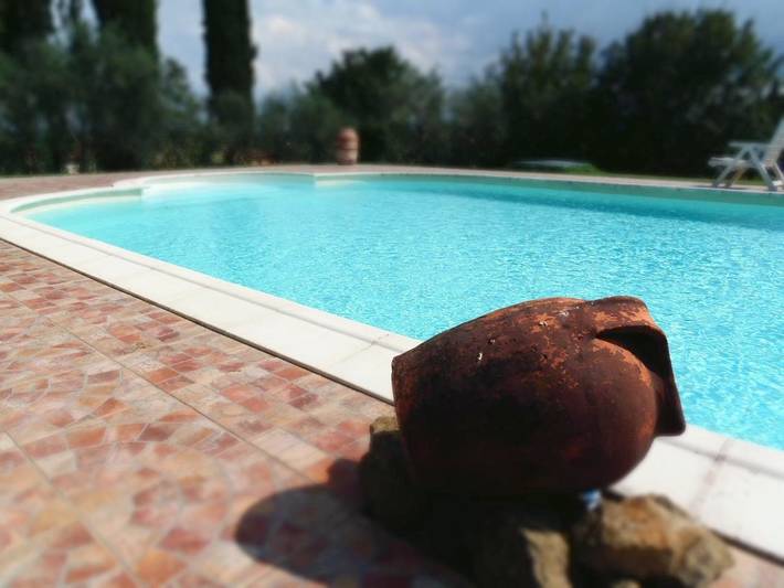 Appartamento per 5 persone, con piscina e giardino, con animali domestici a Sinalunga