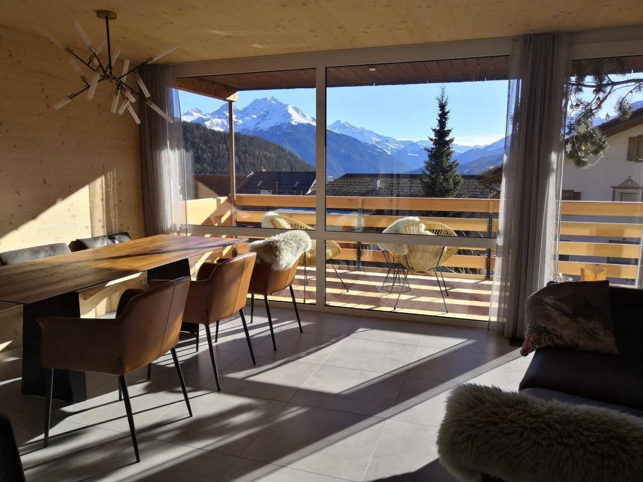 Modernes heimeliges Chalet in Vaz/Obervaz, Plessur Alpen