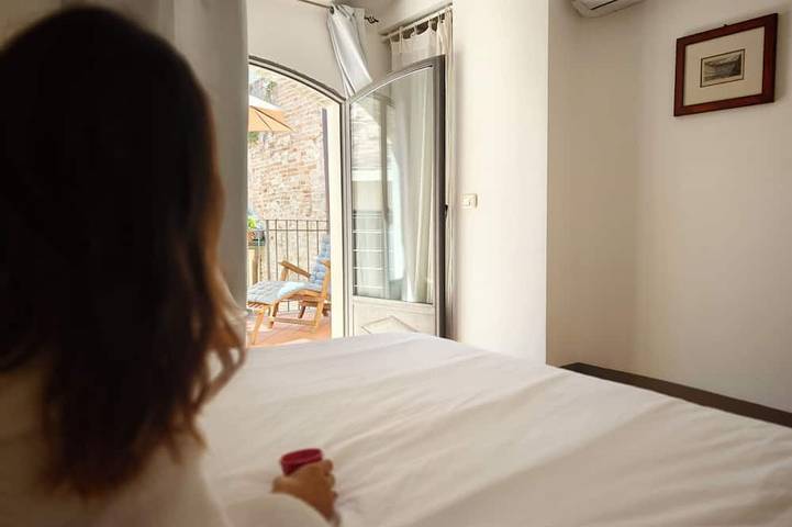 Ganze Wohnung, Dimora Castracane - House in historic building from 1400 with cloister, balcony and private parking space in Fano, Fano (Gemeinde)