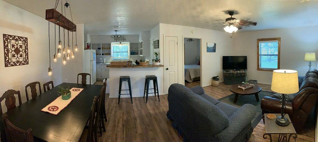 On the Frio River in Leakey, Real County