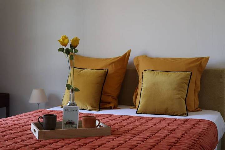 Maison de vacances pour 6 personnes, avec jardin ainsi que jacuzzi et terrasse à Arès