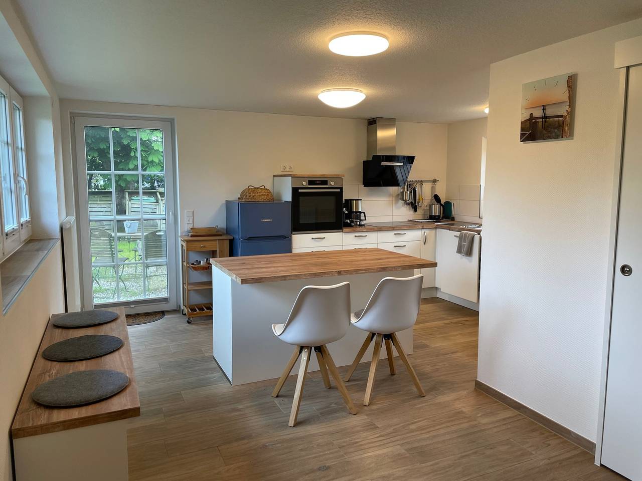 Casa vacanze 'Lütt Diek Huus' – Vacanza con il vostro cane in Nordstrand (Municipality), Nordseeküste
