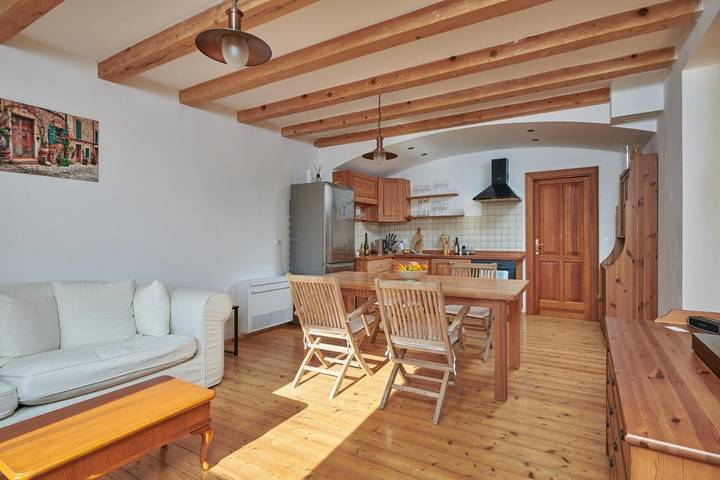Appartement de vacances pour 2 personnes, avec vue et jardin