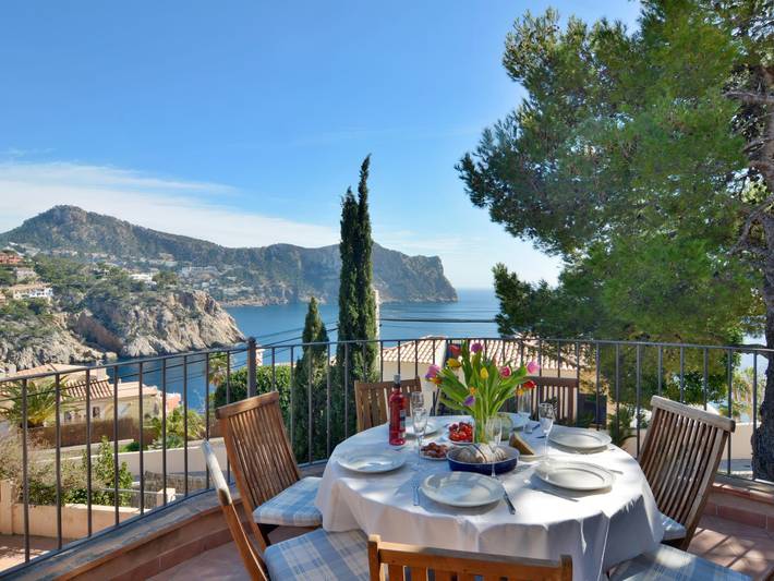 Ferienhaus für 7 Personen, mit Meerblick und Pool sowie Garten, kinderfreundlich in Andratx - 4