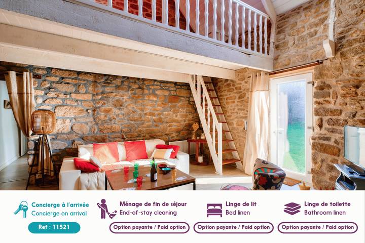 Location de vacances pour 5 personnes, avec jardin dans Saint-Guénolé - 3