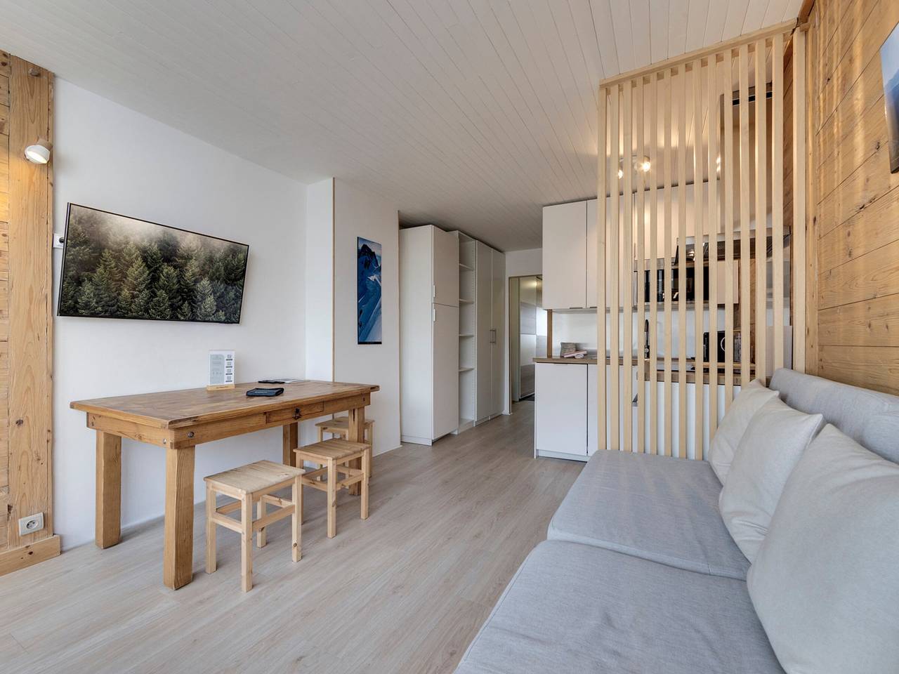 Appartamento intero, Renovated Apartment for 4 with Balcony in Lavachet, Tignes in Tignes, Parco Nazionale della Vanoise