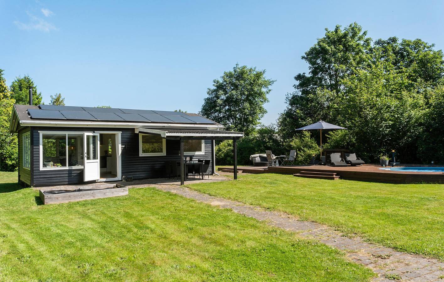 Ferienhaus für 4 Personen mit Garten in Kaldred, Kalundborg und Umgebung