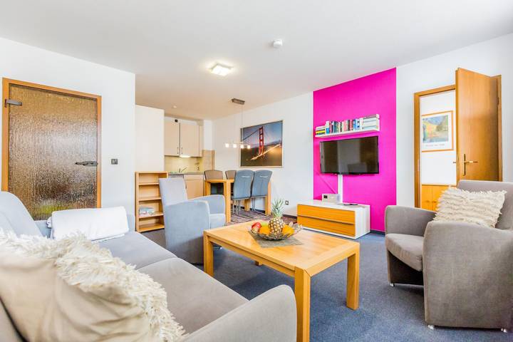 Ferienwohnung für 4 Personen, mit Balkon und Sauna, mit Haustier - 1