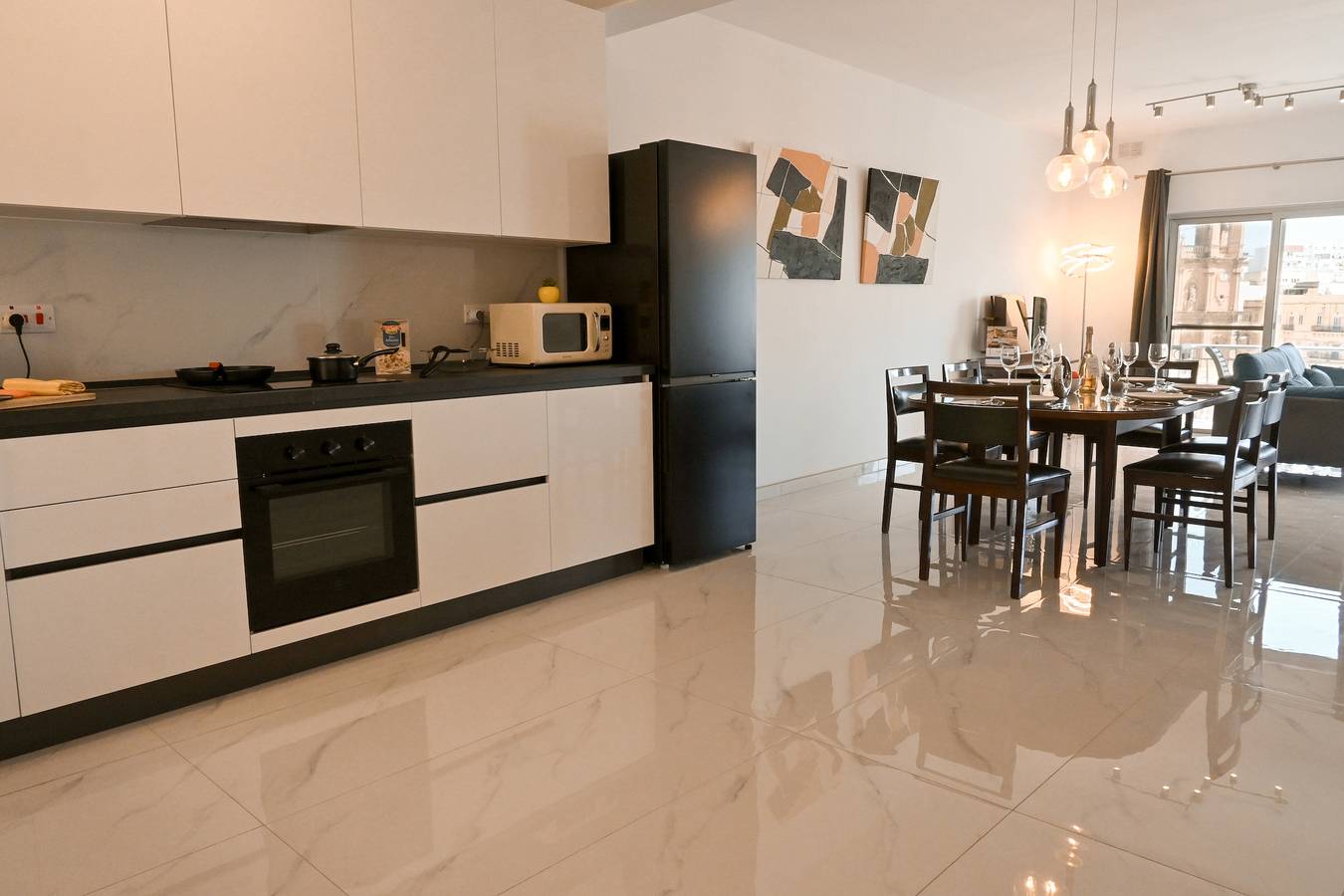 Appartement entier, Yacht Marina View - Modern 3 bdrs Apart M in Msida, Île de Malte