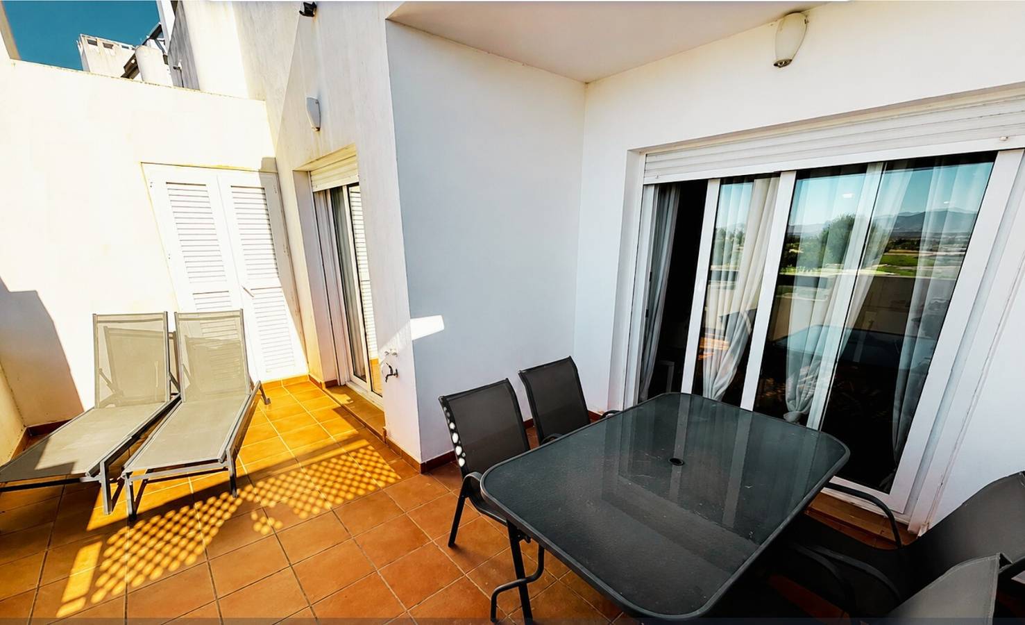 Bel appartement 2 chambres au Condado de Alhama Golf Resort avec piscines, climatisation, Wifi in Condado de Alhama, Alhama de Murcia