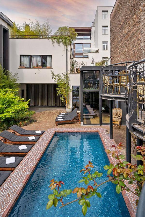 Hôtel pour 2 personnes, avec piscine ainsi que jardin et terrasse