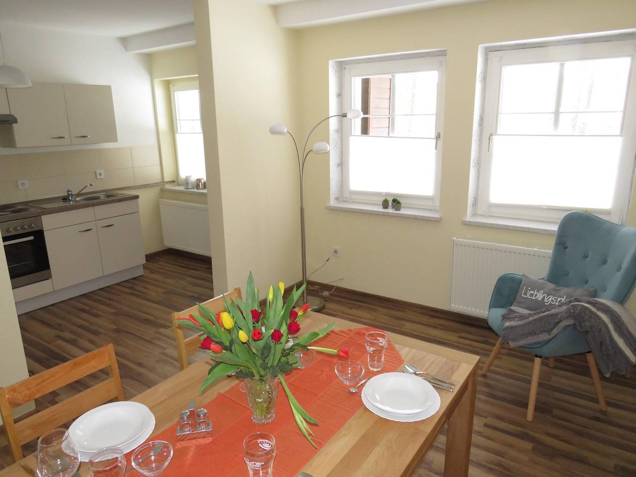 Ganze Ferienwohnung, Kiez Am Braunsteich Weißwasser in Weißwasser (Oberlausitz), Lausitz