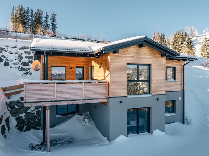 Ferienhaus für 6 Personen, mit Terrasse und Sauna sowie Garten