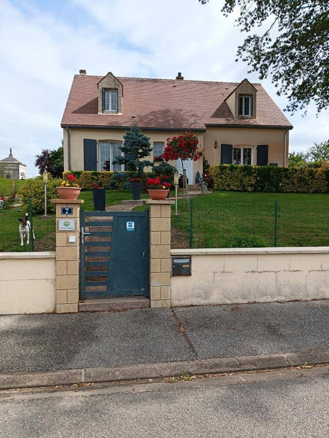 Chambre d’hôte pour 2 personnes, avec Terrasse ainsi que Jardin et Vue