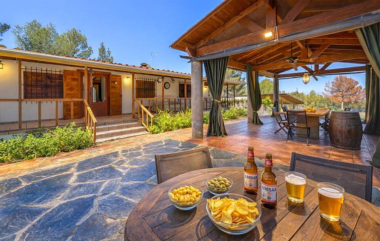Casa rural para 8 personas, con Terraza además de Piscina y Vistas en Huerta de Murcia - 2