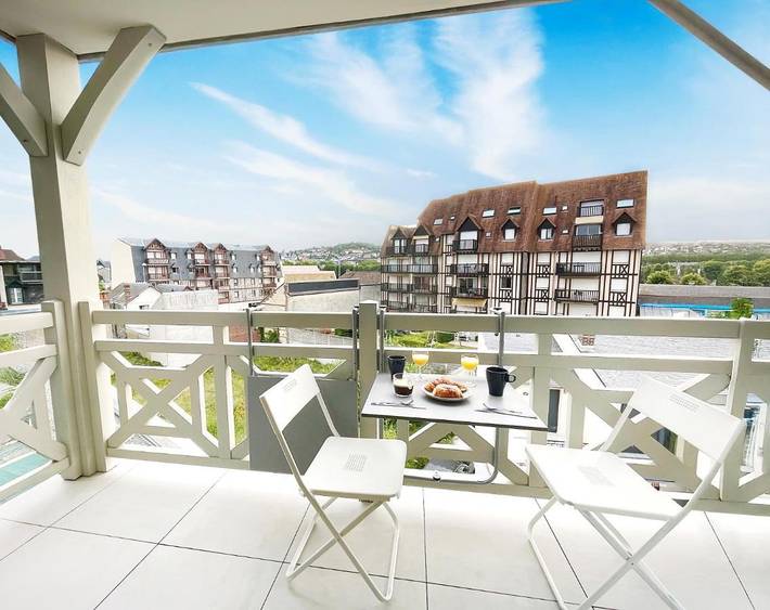 Appartement de vacances pour 5 personnes, avec balcon