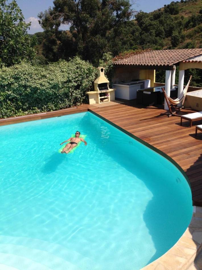 Apartamento de vacaciones para 8 personas, con piscina y jardín - 1